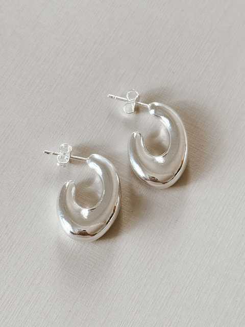 Argola oval - comprar online
