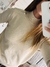 Sweater media polera con cierres importado