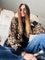 Sweater print combinado en telas