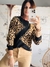 Sweater print combinado en telas - comprar online
