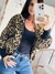 Bomber campera print súper abrigada - comprar online