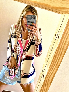 BLAZER KISS FLOWERS BEIGE en internet