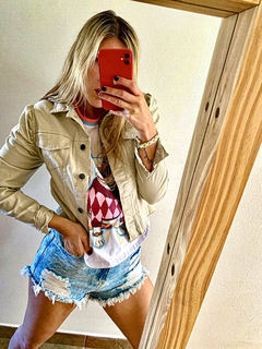 JACKET GUMMY PRINCESA BEIGE - miramelindo