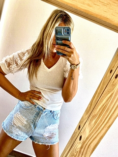 REMERA EFRAH BLANCO