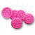 Portapegamento Flor PVC Rosa