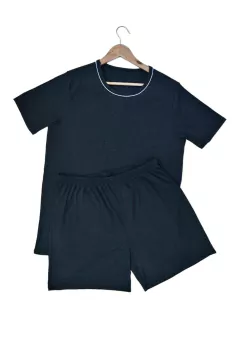 PIJAMA CANELADO MASCULINO CINZA - Kutcoot Pijamas