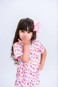 Imagem do PIJAMA BOXER SUEDE INFANTIL SORVETE