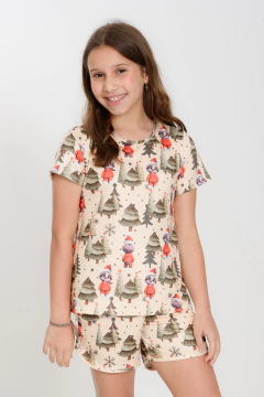 PIJAMA BOXER SUEDE INFANTIL EXCLUSIVO NATAL