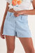 Short de gabardina rayado Billie - comprar online