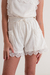 Short de lino con puntilla Wendy en internet