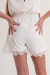 Short de lino con puntilla Wendy - tienda online