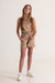 Short de lino con puntilla Wendy - Lushka Kids