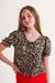 Remera con tiritas print Filipa