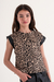 Remera Margot print cuero en internet