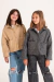 Camisaco de paño bucle Florence - tienda online