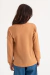 Sweater Agostina con recortes en cuero