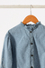 Camisa de jean bordada en mangas Natali - Lushka Kids