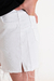 Short mom blanco gabardina desflecado - Lushka Kids