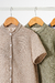 Camisa de lino cuello mao (boys) en internet