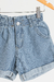 Short de jean con elastico Sonia - Lushka Kids