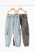 Babucha de jean cargo - comprar online