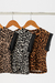 Remera Margot print cuero - tienda online