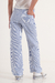 Pantalon de gabardina rayado - Lushka Kids