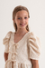 Blusa de broderie Mayrin
