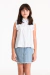 Camisa con volados Amaray. - tienda online