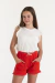 Short de lino Eden