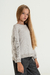 Sweater bordado canutillos mangas - comprar online