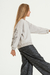 Sweater bordado canutillos mangas - tienda online