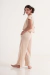 Pantalon de wafle con puntilla Celine en internet