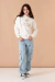 Canguro de friza Magda bordado horse - Lushka Kids