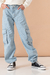Babucha de jean cargo - tienda online