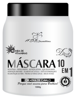 Máscara 10 em 1 (3 minutos) HDS Cosméticos 1kg