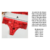 CONJUNTO MALVA ROJO - tienda online