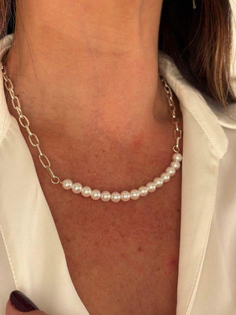 COLLAR PERLAS COMBINADO - comprar online