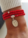 PULSERA ROJA TRES VUELTAS