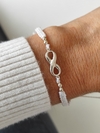 PULSERA INFINY BLANCA