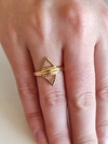 ANILLO TRIA DORADO