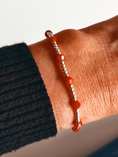 PULSERA CRISTAL ROJO