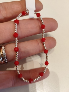 PULSERA CRISTAL ROJO - comprar online