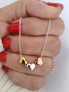 COLLAR TRIPLE CUORE
