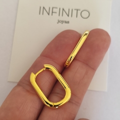 ARO RECTANGULAR DORADO