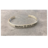 Pulsera Semiesclava Cinta Plata 925