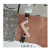Pulsera Inicial Gamuza