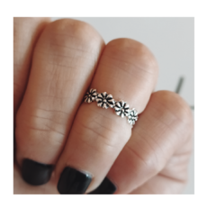 Anillo Falange Flor