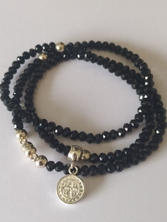 Pulsera Tres vueltas Cristal - comprar online
