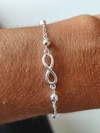 PULSERA INFINITO PLATA